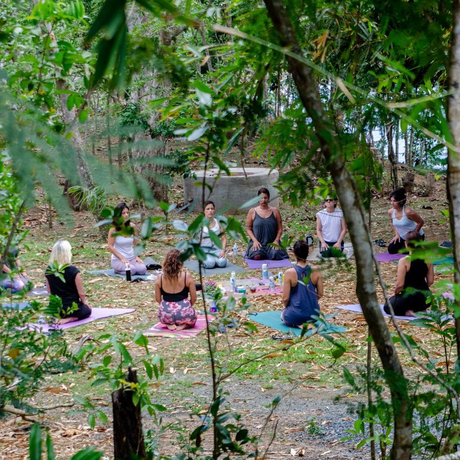 Group yoga