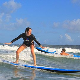 surfing